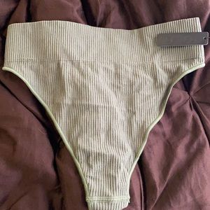 SKIMS seamless rib thong